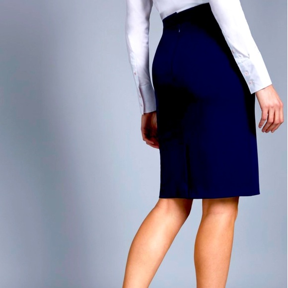 Kenar navy blue skirt NWOT - Picture 2 of 9